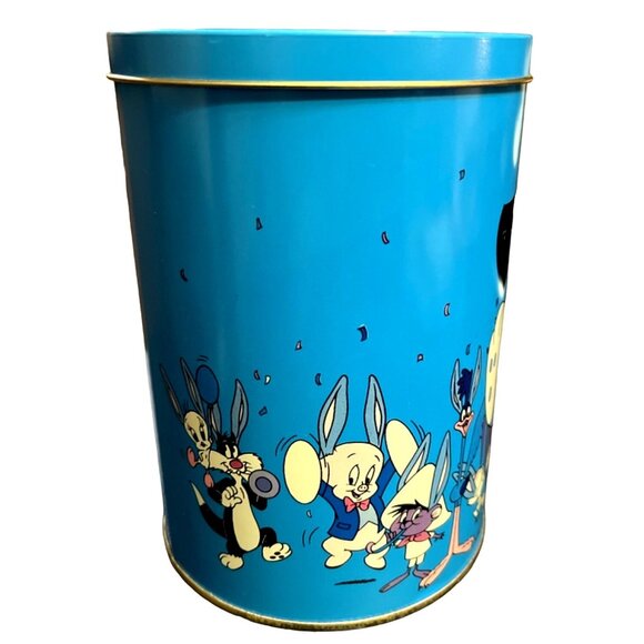Vtg 1989 Warner Brothers Happy Birthday Bugs Bunny Brach's Collectible Tin - Picture 2 of 8